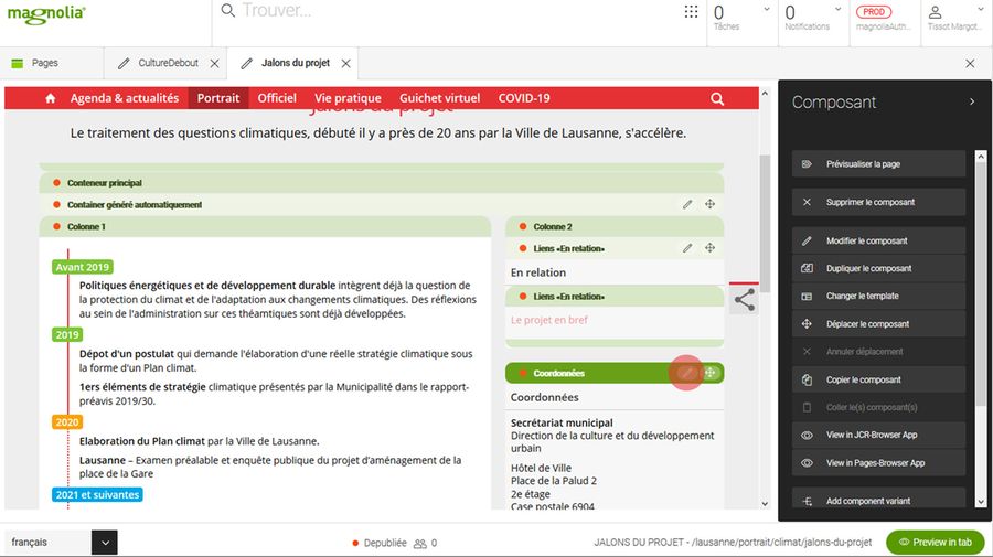 © Ville de Lausanne © Ville de Lausanne
