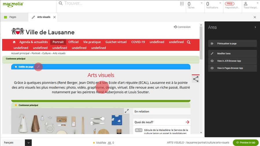 © Ville de Lausanne © Ville de Lausanne