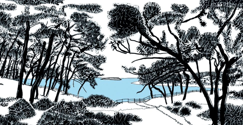 © Dessin de Nicolas Velebit – extrait du roman graphique Yougo © Dessin de Nicolas Velebit – extrait du roman graphique Yougo