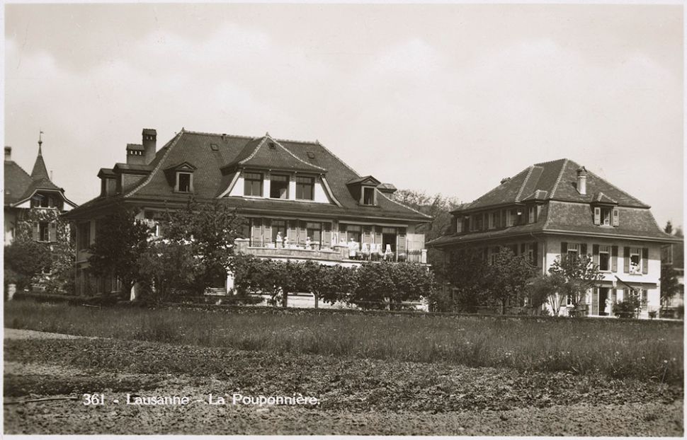 &copy; Anonyme, La Pouponnière à l’avenue de Beaumont 46, carte postale, entre 1924 et 1934, coll. Musée Historique Lausanne © ProLitteris. Atelier de numérisation Ville de Lausanne, Giuseppe Pocetti