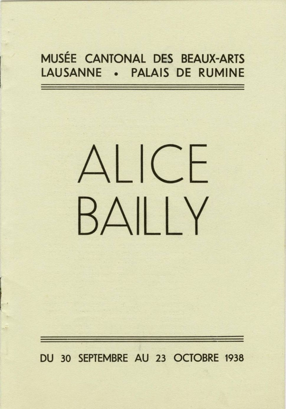 © Archives de Lausanne