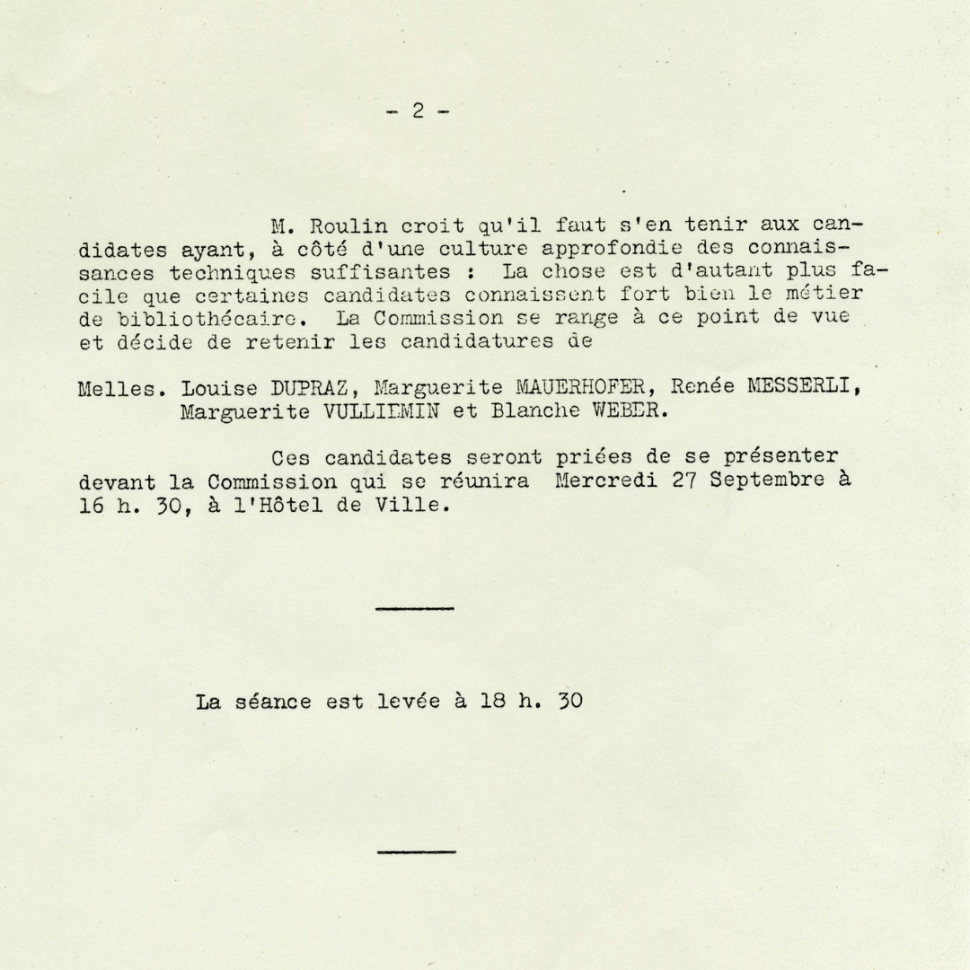 © Atelier de numérisation et les archives de la Ville de Lausanne