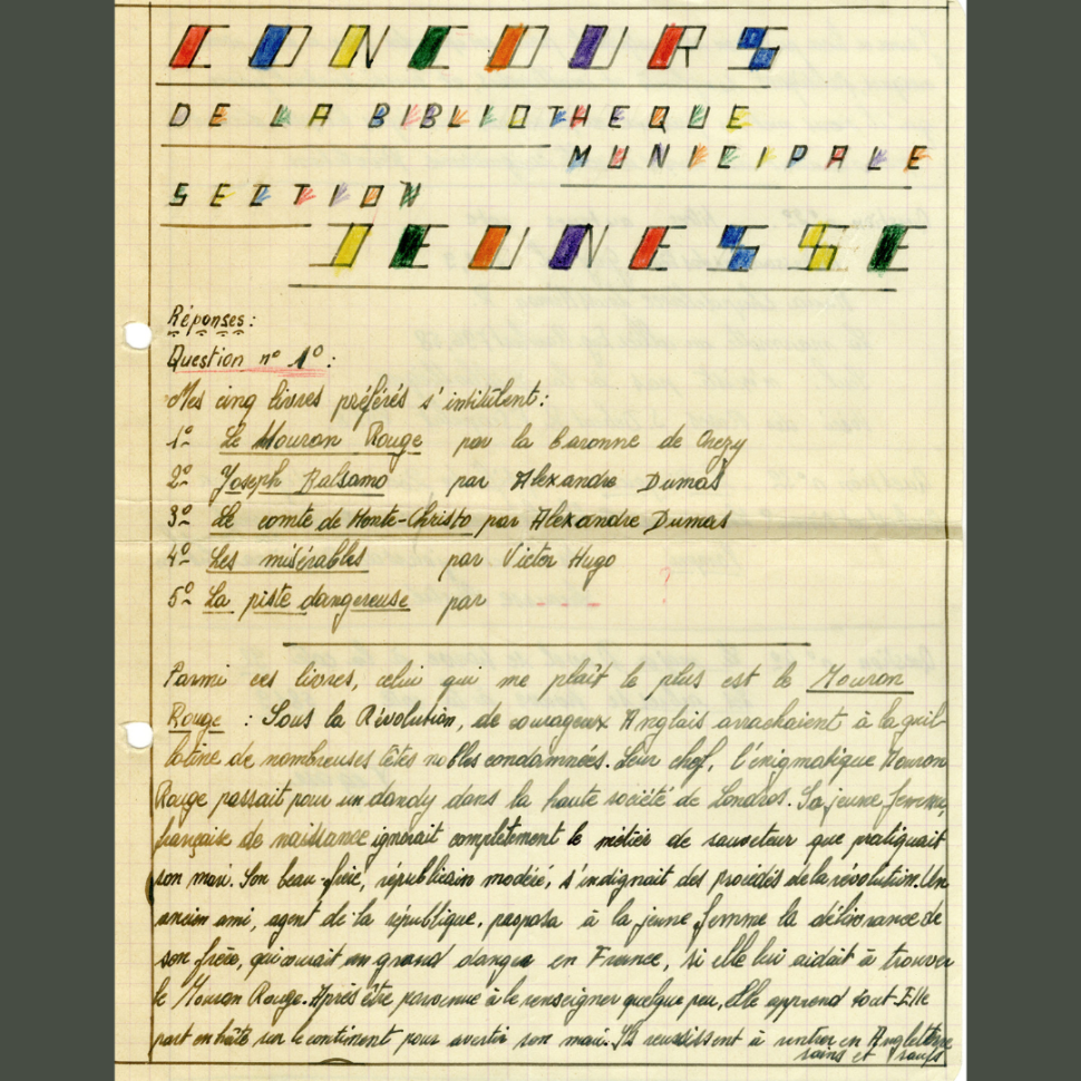 © Atelier de numérisation et les archives de la Ville de Lausanne