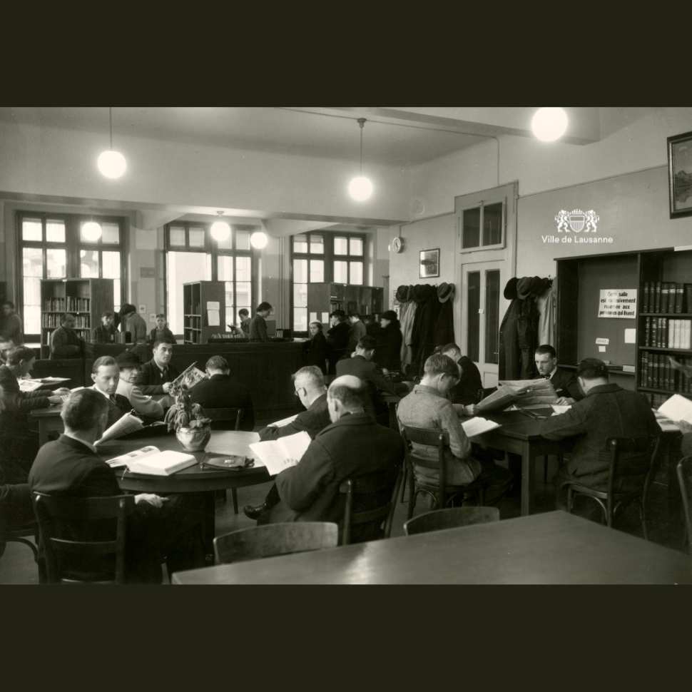 © Atelier de numérisation et les archives de la Ville de Lausanne
