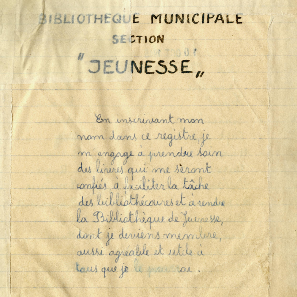 © Atelier de numérisation et les archives de la Ville de Lausanne.