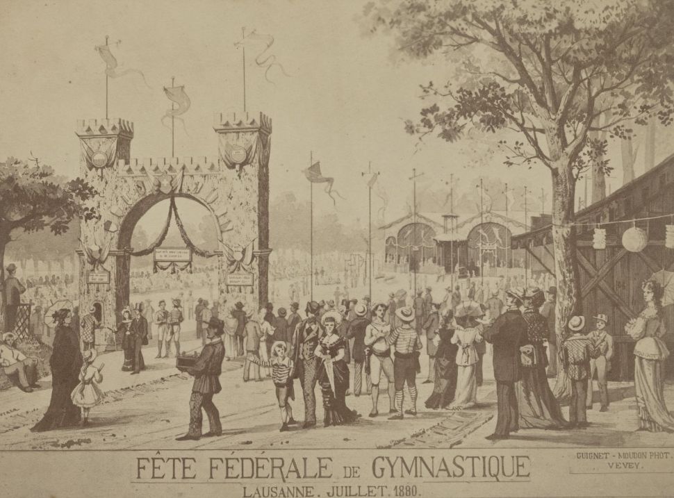 © Reproduction photographique par Charles Guignet-Moudon d’un dessin - Collection Musée Historique Lausanne © Atelier de numérisation Ville de Lausanne – Olivier Laffely