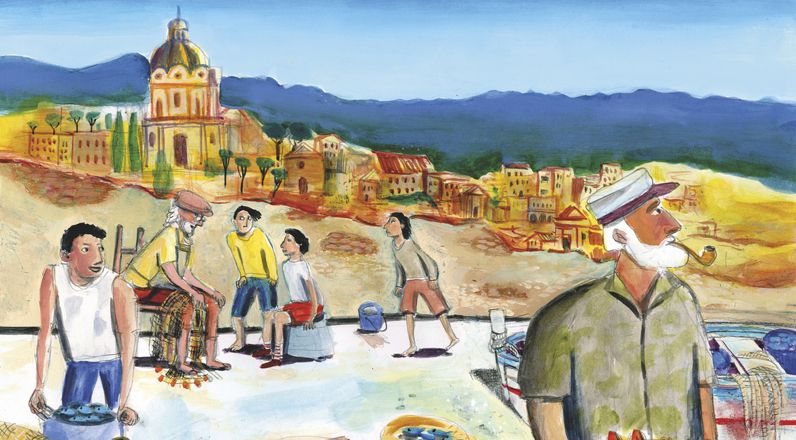 © Filippo Farneti – livre Colapesce, l'homme-poisson – Éditions Khépri © Filippo Farneti – livre Colapesce, l'homme-poisson – Éditions Khépri