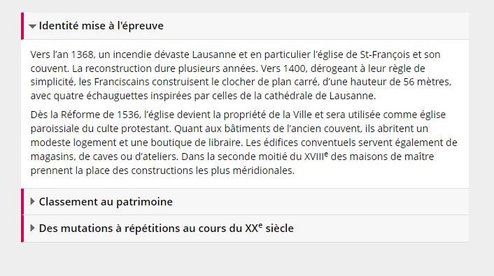 © Ville de Lausanne