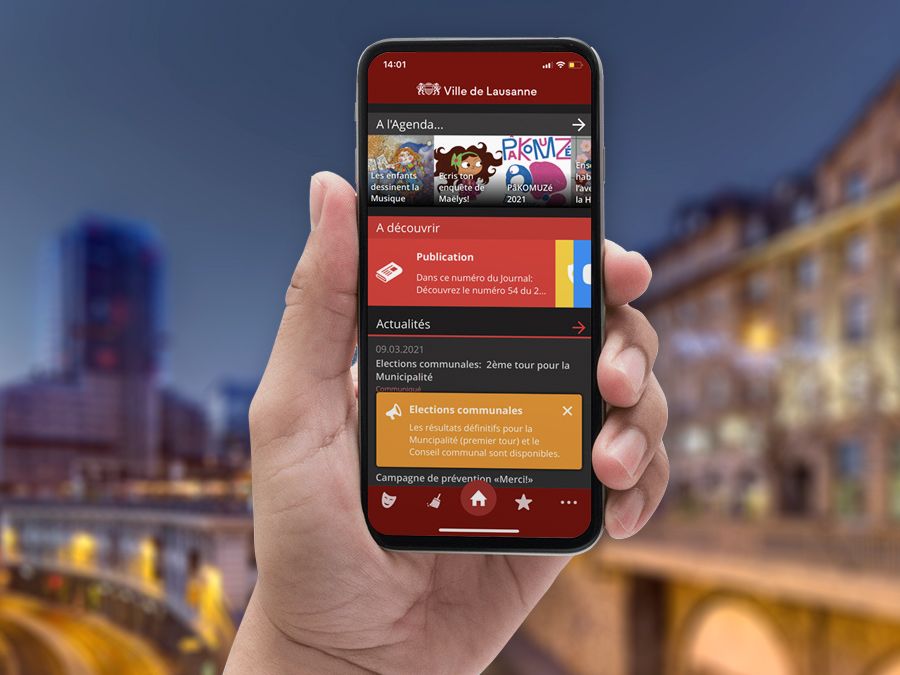 App Mobile Lausanne