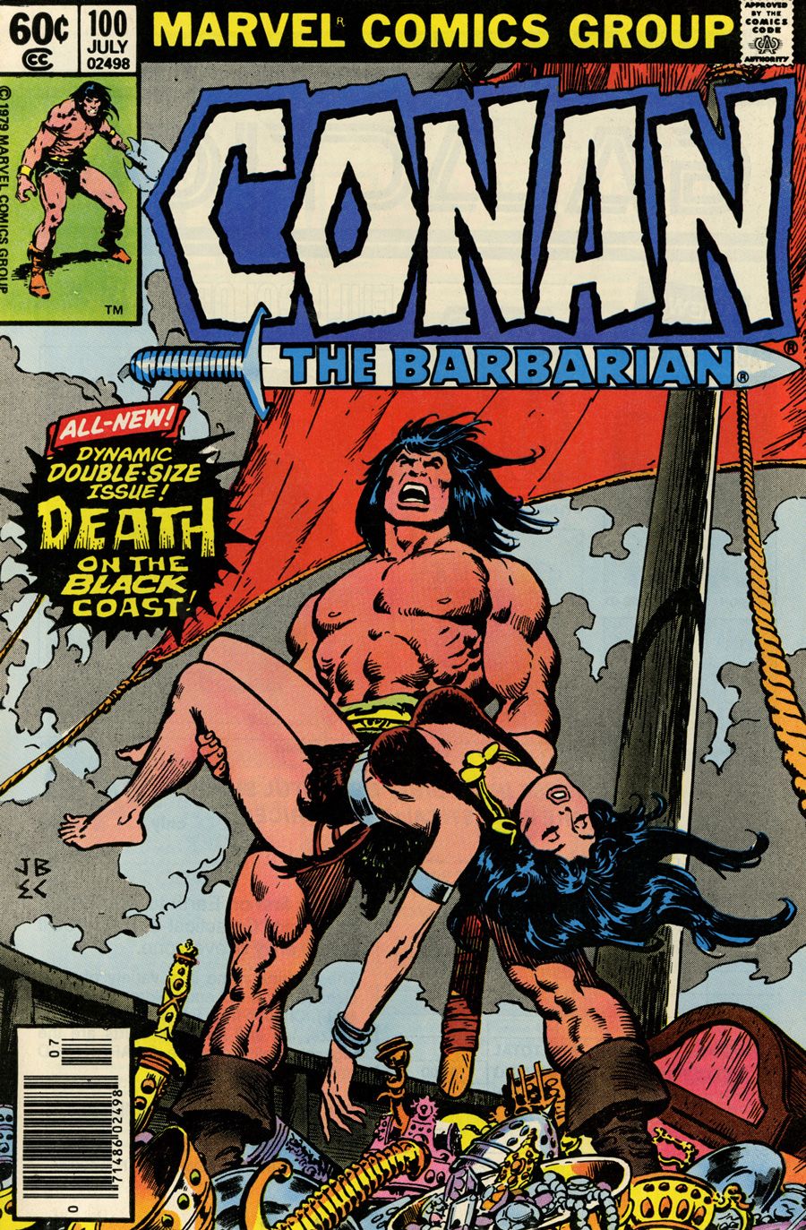 © John Buscema (dessin), Conan the barbarian, No 100, Marvel, 1979
