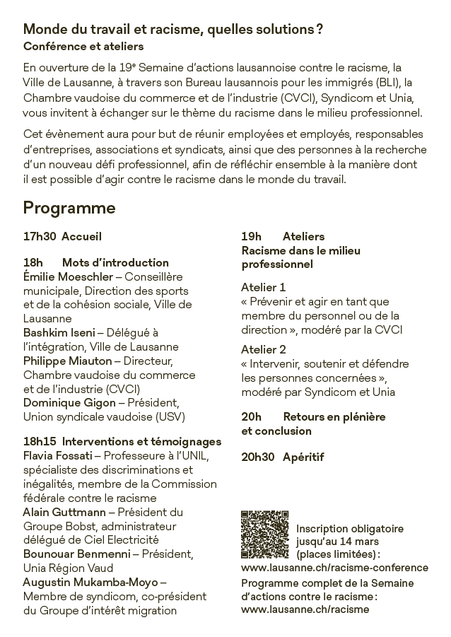 © BLI - Ville de Lausanne