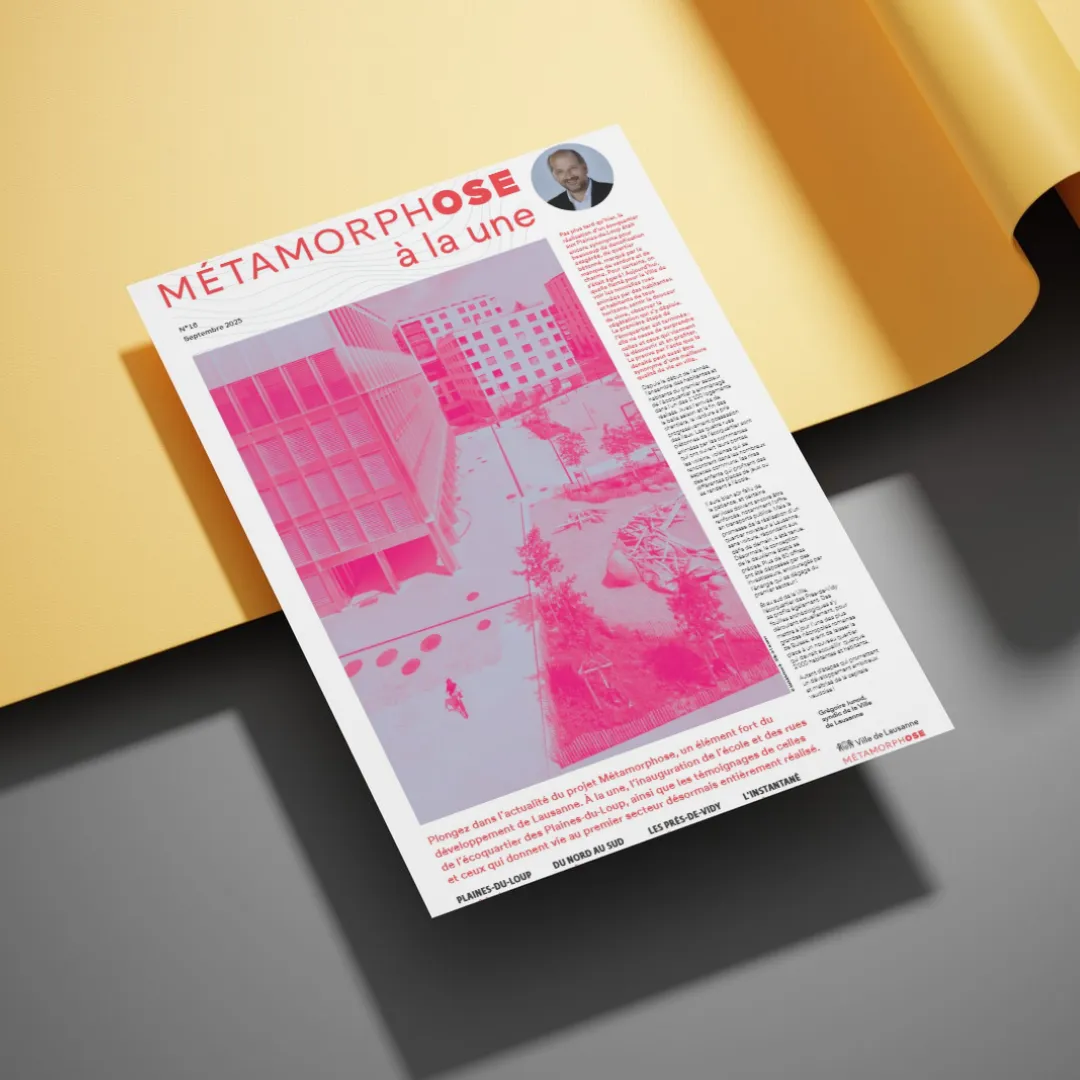Métamorphose à la Une