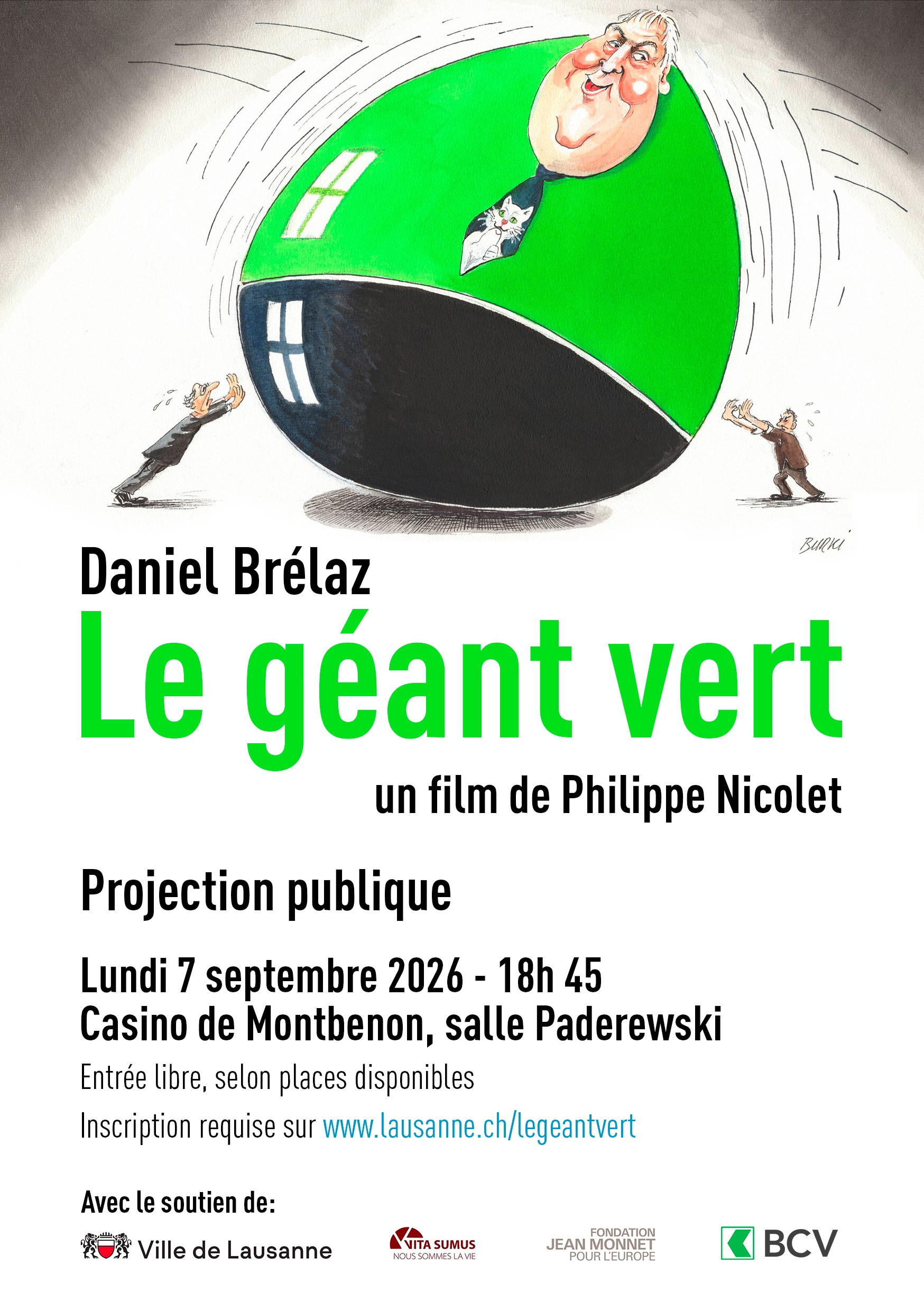 Flyer de l'événement Le géant vert