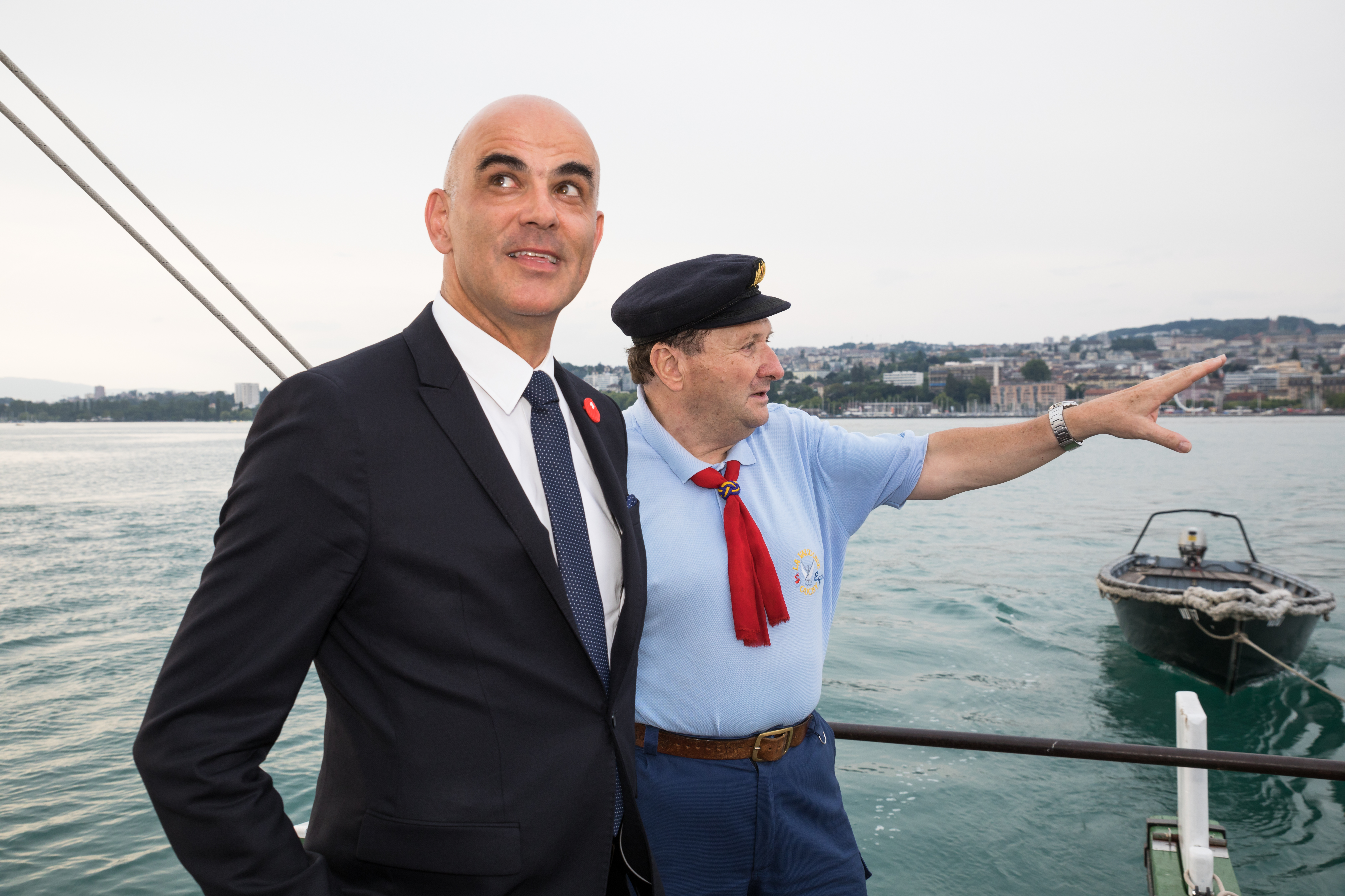 Lausanne, fête national suisse