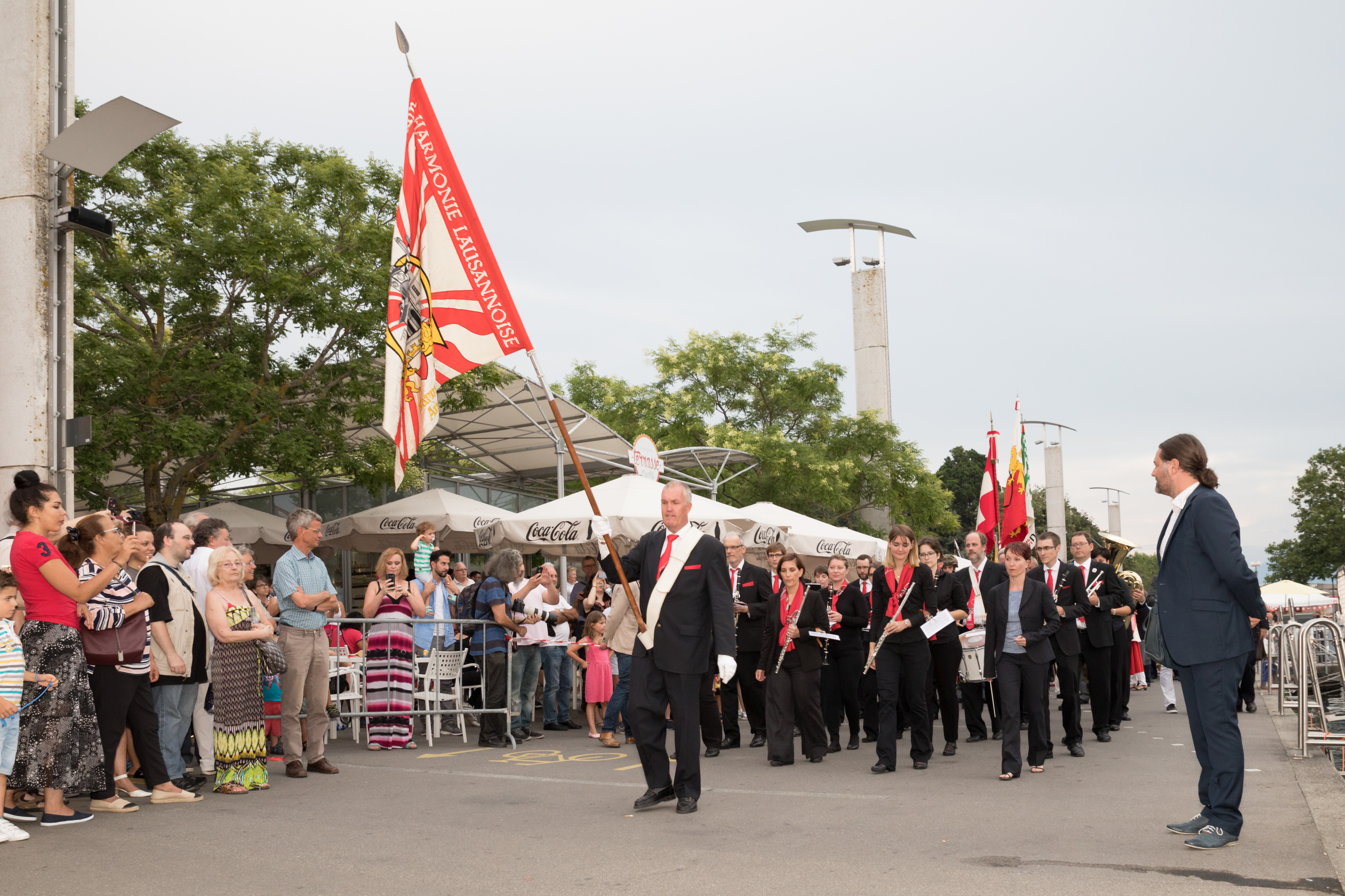 Lausanne, fête national suisse
