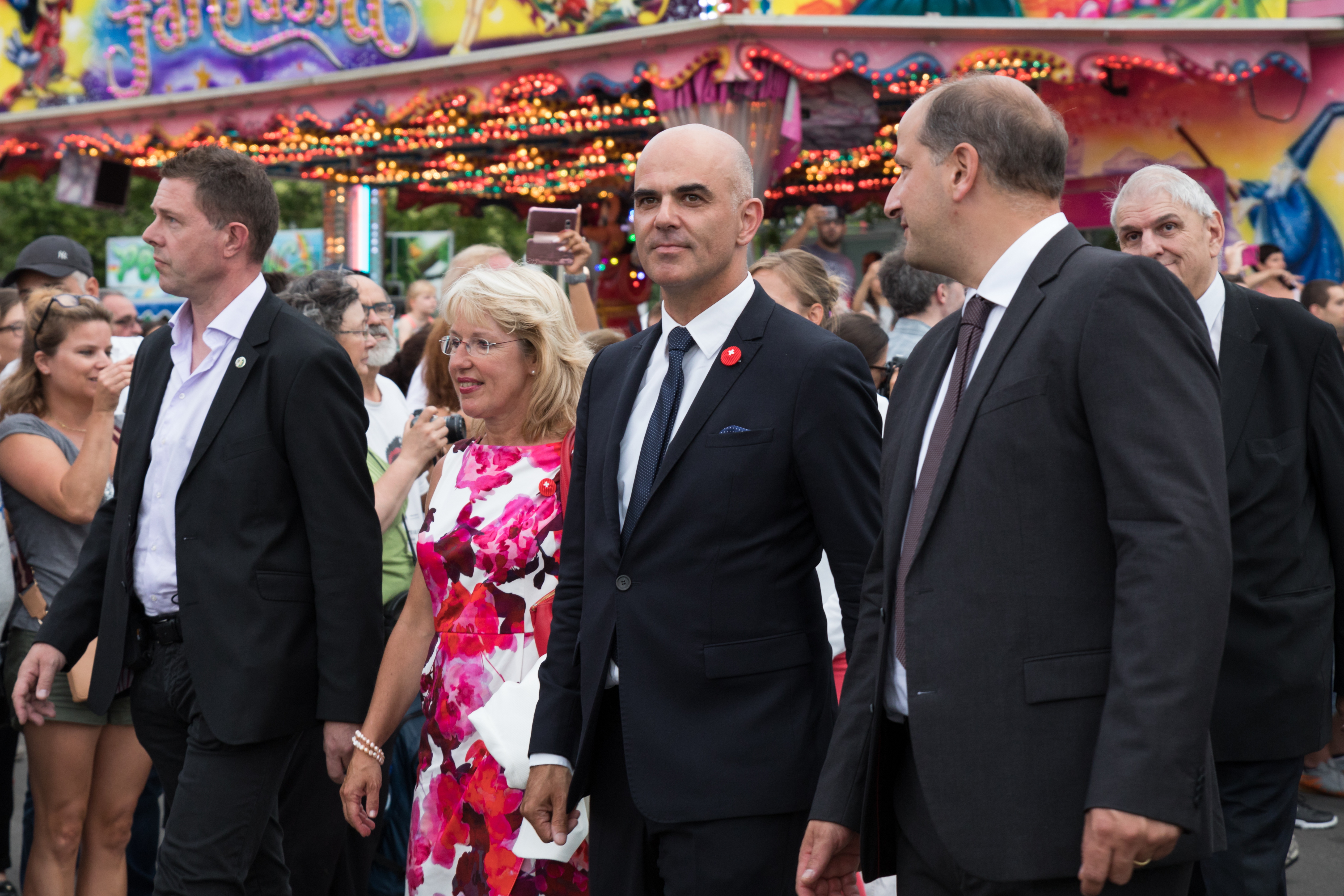 Lausanne, fête national suisse
