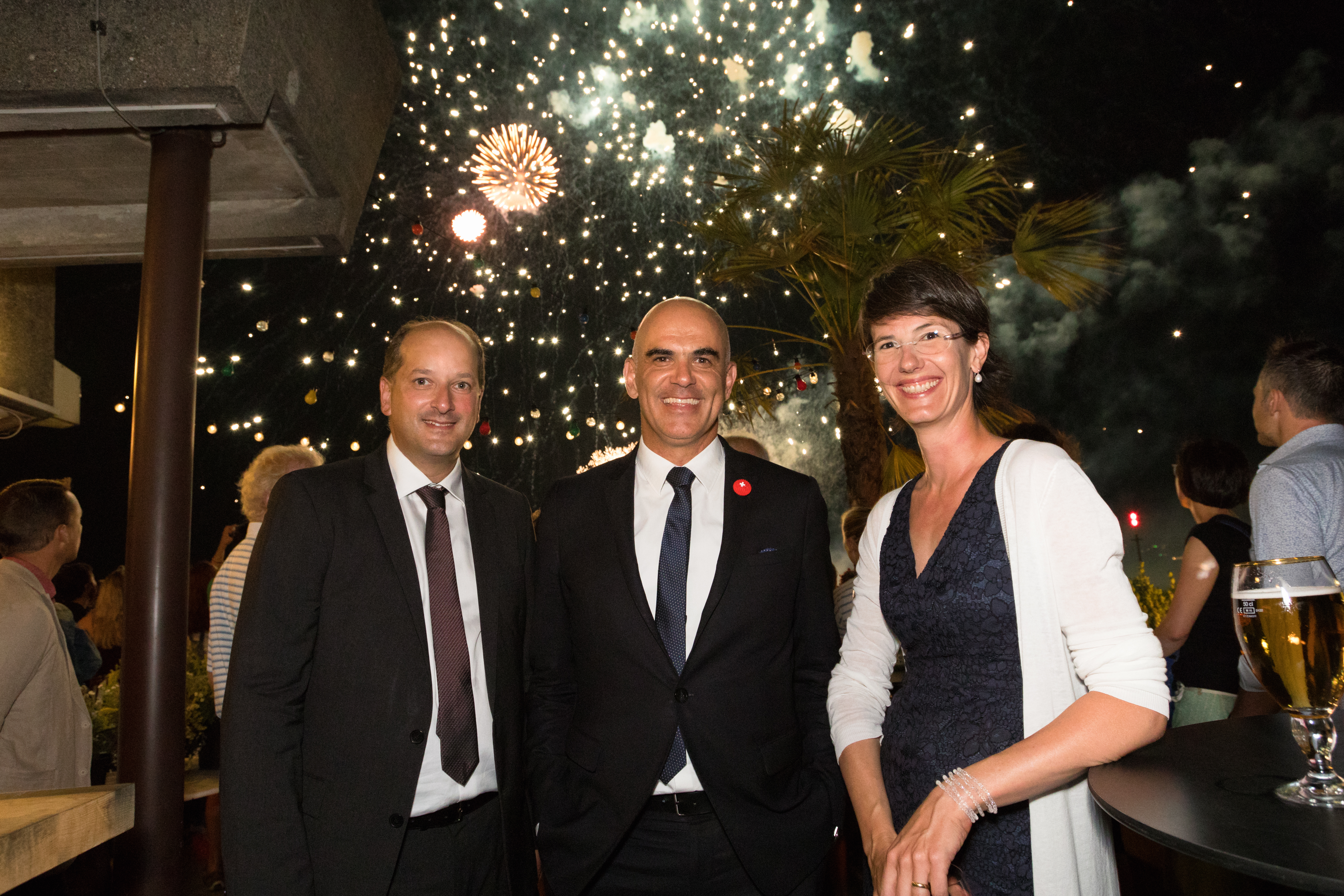 Lausanne, fête national suisse