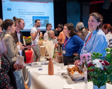 Soirée d'accueil des nouvelles et nouveaux habitants 2025 Soirée d'accueil des nouvelles et nouveaux habitants au Casino de Montbenon (mai 2025)