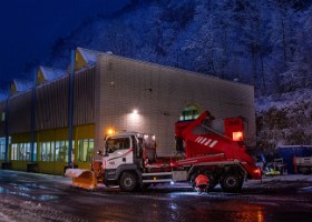 routes_deneigement_neige_camion-2 Reportage au Service de la mobilité, avec l'équipe responsable du déneigement (transport poids-lourd) avec Bernard Taverney (adjoint) et Eric Emery(chauffeur)