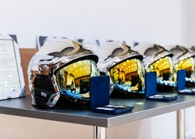 Remise brevets fédéraux 2021 Académie latine des sapeurs-pompiers (ALSP). Cérémonie de remise des brevets fédéraux aux aspirants sapeurs-pompiers professionnels lausannois, volée 2018-2019.
