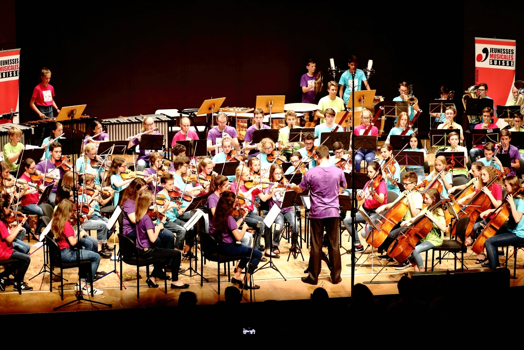 Jeunesses Musicales Suisse: 27e Stage d’orchestre pour enfants et adolescents