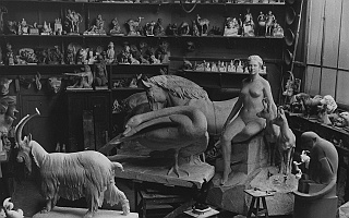 3_atelier_edouard_marcel_sandoz Atelier Edouard Marcel Sandoz, Rue Alesia, Paris.