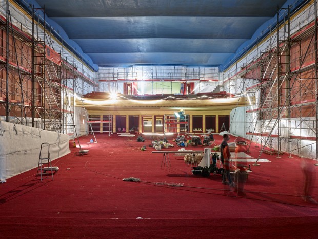 Le chantier du Capitole Chantier