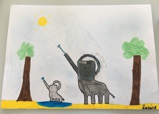 Rencontre avec les jardiniers au cimetière du Bois-de-Vaux ou comment détourner un arrosoir de sa fonction.