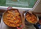 Invitation des familles pour la chantée et la soupe à la courge