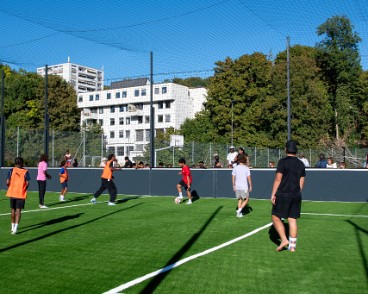 Inauguration toit de la Borde 2026 À la jonction des quartiers de la Borde, Bellevaux et la Pontaise, le toit du dépôt des tl devient un nouvel espace de loisirs et de rencontres...