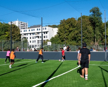 Inauguration toit de la Borde 2026 À la jonction des quartiers de la Borde, Bellevaux et la Pontaise, le toit du dépôt des tl devient un nouvel espace de loisirs et de rencontres...