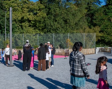 Inauguration toit de la Borde 2026 À la jonction des quartiers de la Borde, Bellevaux et la Pontaise, le toit du dépôt des tl devient un nouvel espace de loisirs et de rencontres...
