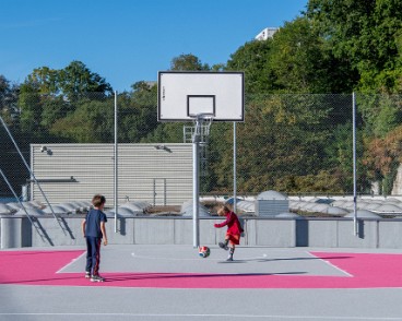 Inauguration toit de la Borde 2026 À la jonction des quartiers de la Borde, Bellevaux et la Pontaise, le toit du dépôt des tl devient un nouvel espace de loisirs et de rencontres...