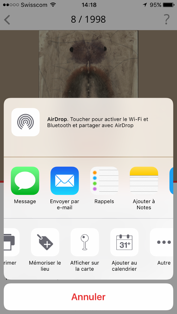 Possibilité de mémoriser un lieu dans les favoris pour un accès plus direct