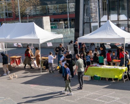 7_SACR2023 Les Jeux du Bled, organisé par la Maison de quartier des Faverges et l’association interCultures, Semaine d’actions contre le racisme 2023.