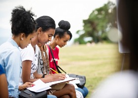 BLI Lausanne, le 30 juillet 2019. Comme chaque été, des cours de français gratuits ont été organisés durant cinq semaines par le Bureau pour les immigrés (BLI).