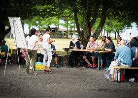 BLI Lausanne, le 30 juillet 2019. Comme chaque été, des cours de français gratuits ont été organisés durant cinq semaines par le Bureau pour les immigrés (BLI).