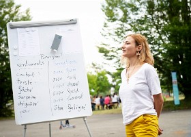 BLI Lausanne, le 30 juillet 2019. Comme chaque été, des cours de français gratuits ont été organisés durant cinq semaines par le Bureau pour les immigrés (BLI).