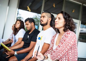 BLI Lausanne, le 30 juillet 2019. Comme chaque été, des cours de français gratuits ont été organisés durant cinq semaines par le Bureau pour les immigrés (BLI).