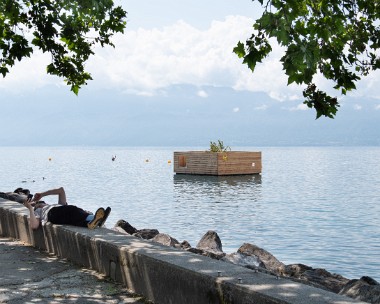Jardin sur l'Eau Visite de Lausanne jardin 2024 entre Ouchy et Bellerive, Jardin sur l'Eau