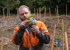 Un arbre, un enfant: édition 2025 au Chalet-à-Gobet  © VDL : 1 arbre 1 enfant, 1a1e, 1arbre1enfant, LEA, SPADOM, arbre, arbuste, bois, bucheron, bûcheron, chalet-à-gobet, enfant, famille, forêt, jorat, nature, plantage, planter, un arbre un enfant