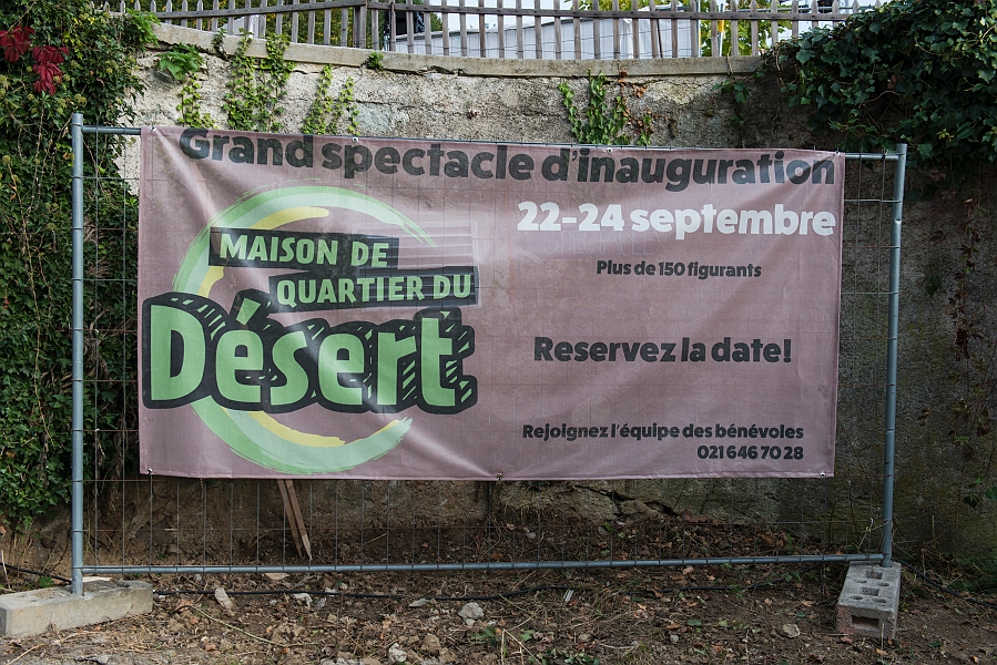 Inauguration Maison de quartier du Désert