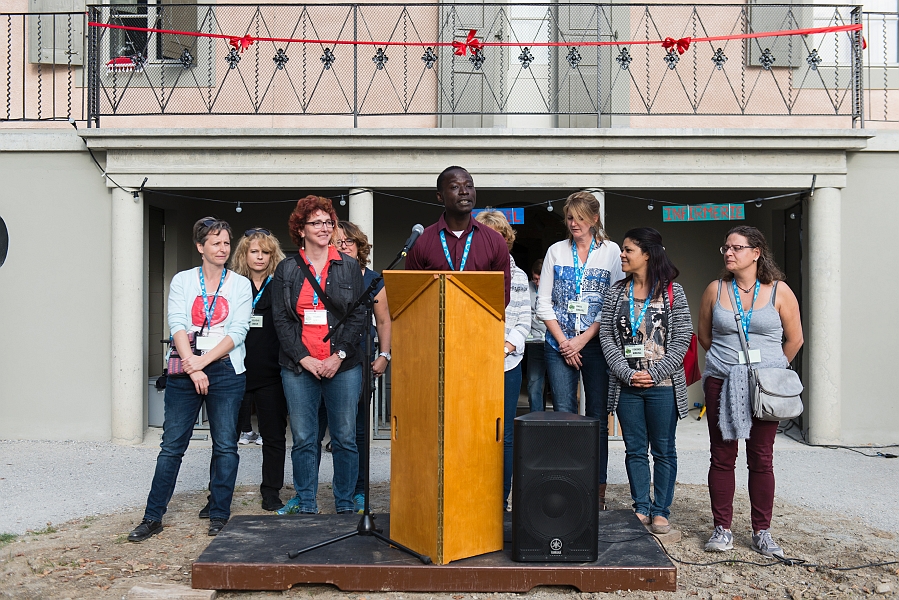 Inauguration Maison de quartier du Désert
