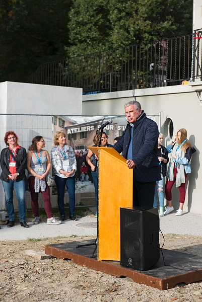 Inauguration Maison de quartier du Désert