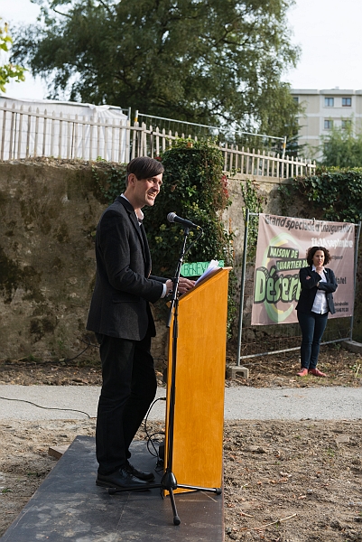 Inauguration Maison de quartier du Désert