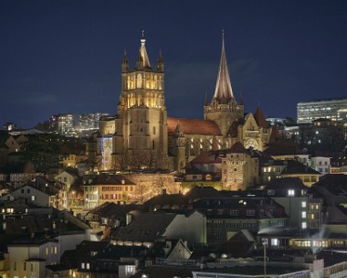 10-Cathédrale-Scénario liturgique, vue Sud, ©Rémy Gindroz