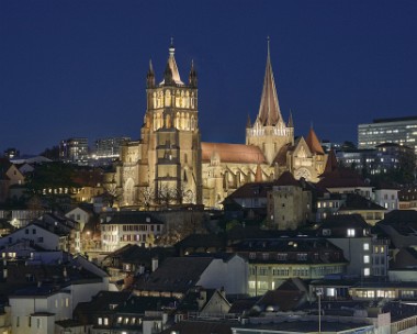 4-Cathédrale-Scénario plein feu hiver, vue Sud, ©Rémy Gindroz