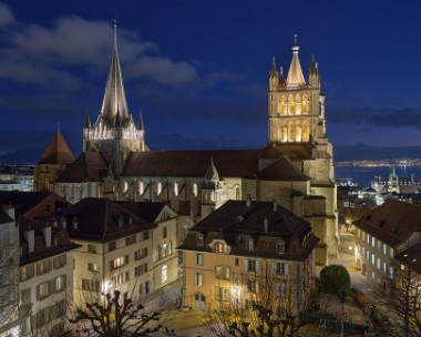 8-Cathédrale-Scénario plein feu été-biodiversité, vue Nord, ©Rémy Gindroz