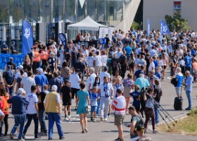 inauguration_stade_Tuiliere__0089 Le public a été au rendez-vous de ce match d’inauguration FC Lausanne-Sport contre le FC Sion. Le stade était plein avec 12'150 spectatrices et spectateurs et...