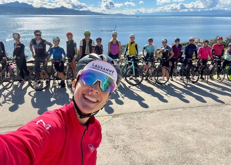 Lausanne roule au féminin – 2 octobre 2022 Une action de promotion du cyclisme féminin organisée par le Service des sports de la Ville de Lausanne en marge de la…